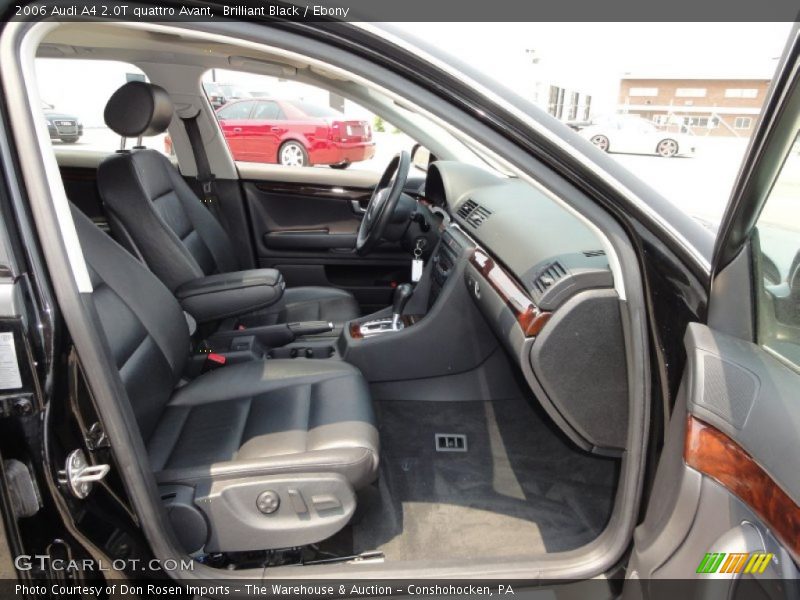 Brilliant Black / Ebony 2006 Audi A4 2.0T quattro Avant