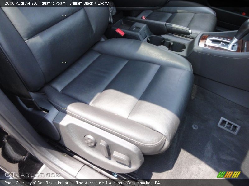 Brilliant Black / Ebony 2006 Audi A4 2.0T quattro Avant