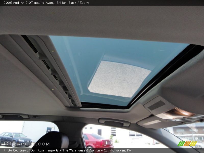 Brilliant Black / Ebony 2006 Audi A4 2.0T quattro Avant