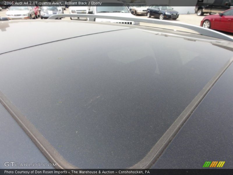 Brilliant Black / Ebony 2006 Audi A4 2.0T quattro Avant