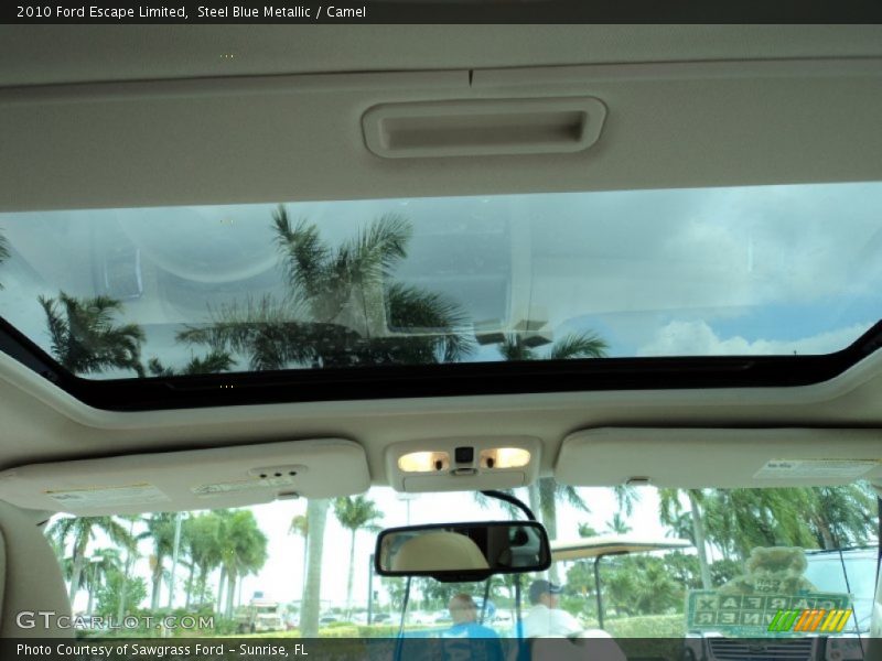 Steel Blue Metallic / Camel 2010 Ford Escape Limited