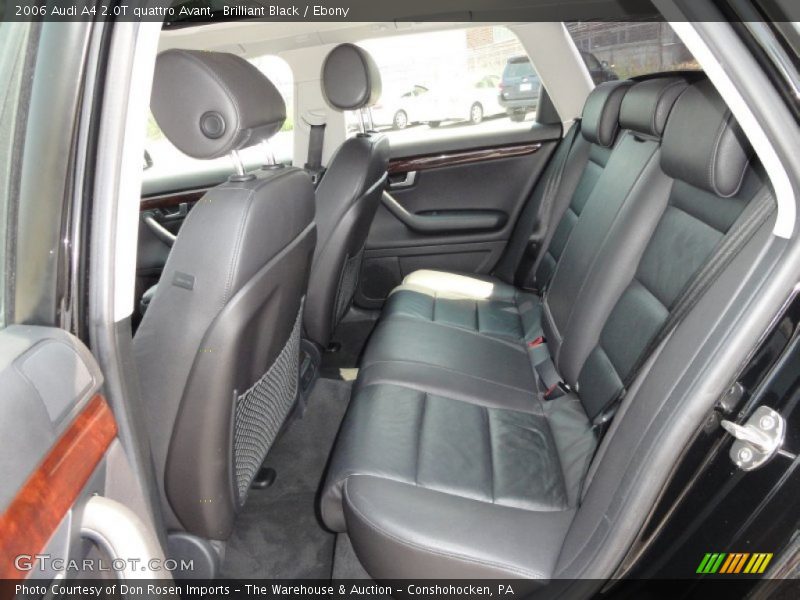 Brilliant Black / Ebony 2006 Audi A4 2.0T quattro Avant
