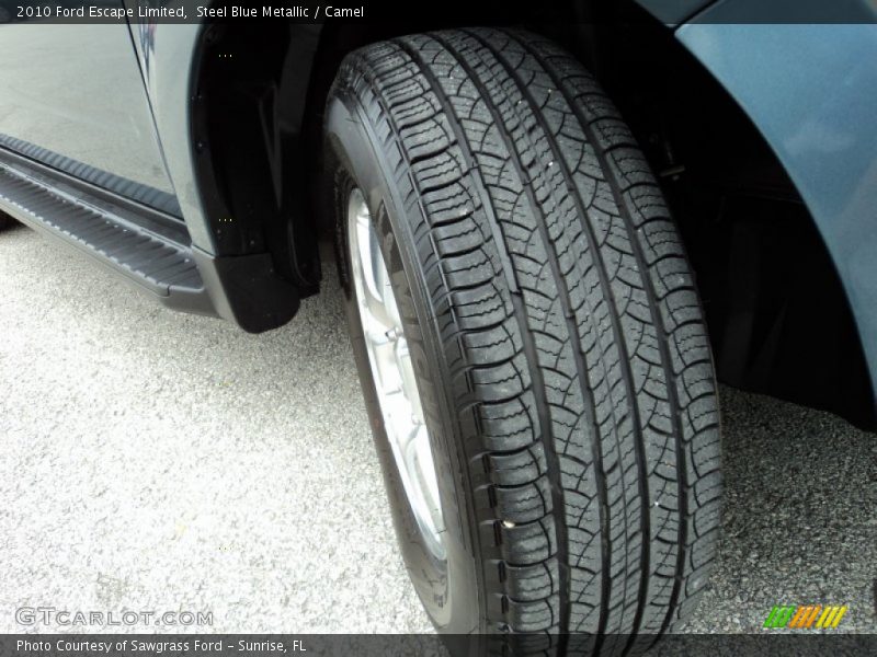 Steel Blue Metallic / Camel 2010 Ford Escape Limited