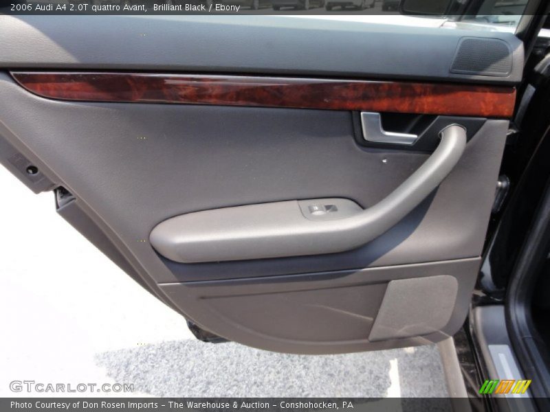 Brilliant Black / Ebony 2006 Audi A4 2.0T quattro Avant