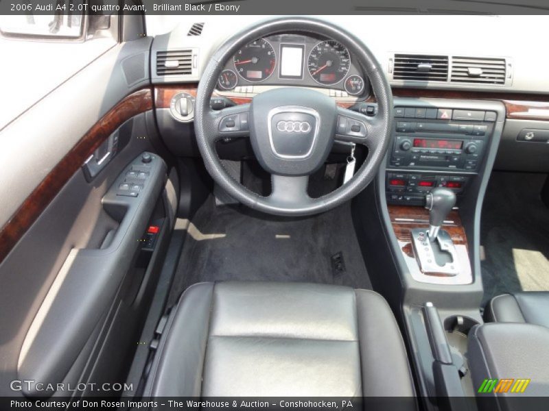 Brilliant Black / Ebony 2006 Audi A4 2.0T quattro Avant