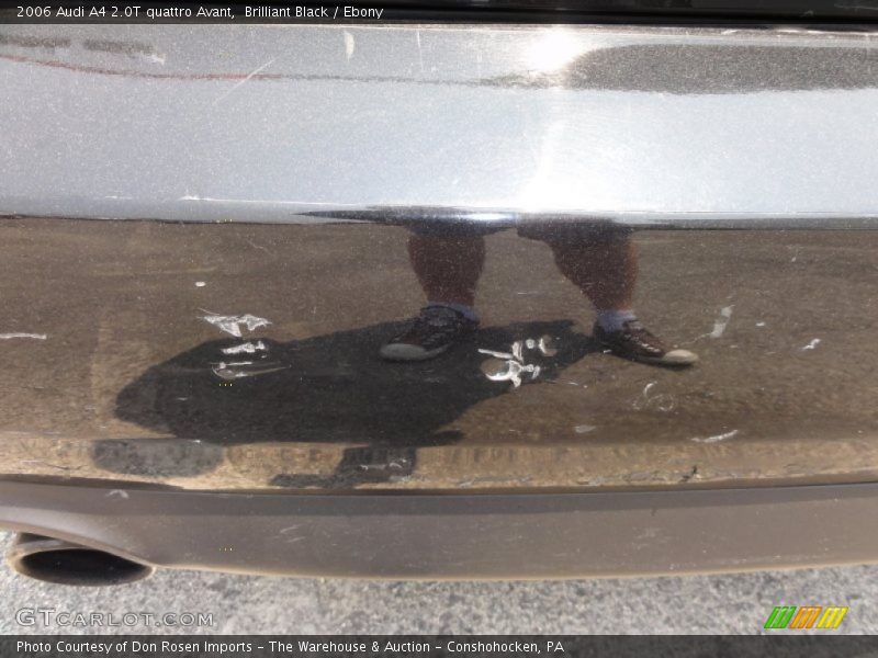Brilliant Black / Ebony 2006 Audi A4 2.0T quattro Avant