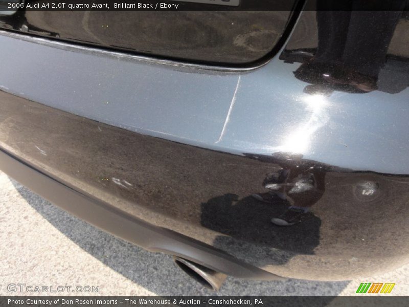 Brilliant Black / Ebony 2006 Audi A4 2.0T quattro Avant