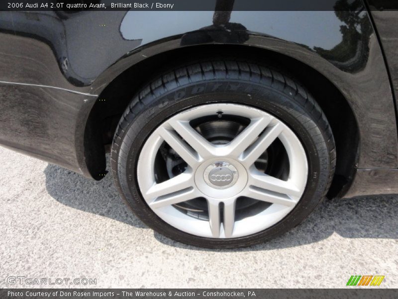 Brilliant Black / Ebony 2006 Audi A4 2.0T quattro Avant