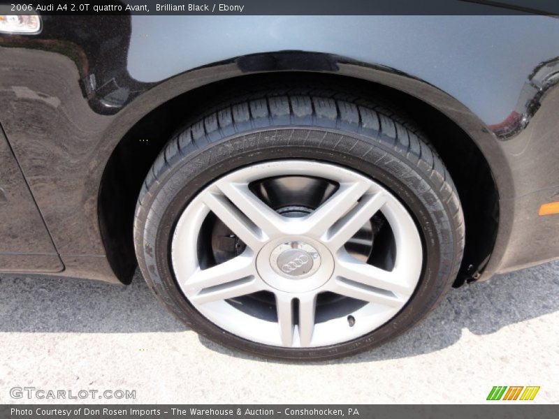 Brilliant Black / Ebony 2006 Audi A4 2.0T quattro Avant