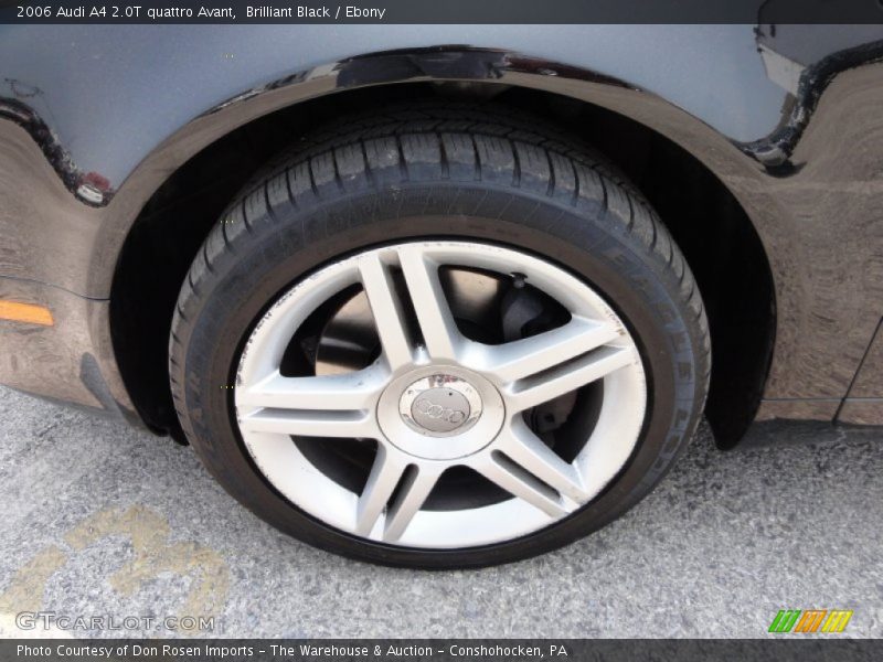 Brilliant Black / Ebony 2006 Audi A4 2.0T quattro Avant