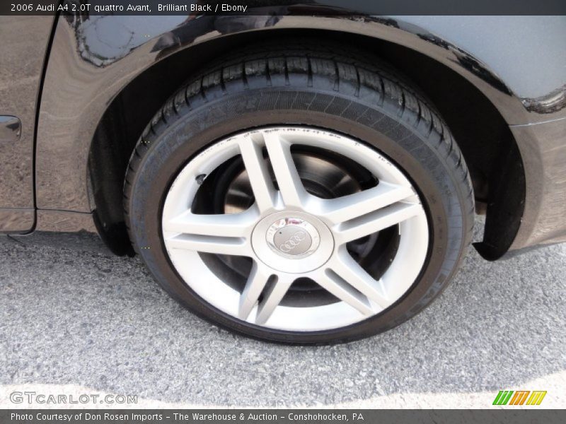 Brilliant Black / Ebony 2006 Audi A4 2.0T quattro Avant