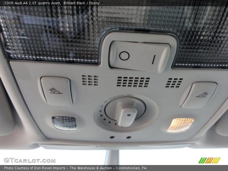 Brilliant Black / Ebony 2006 Audi A4 2.0T quattro Avant