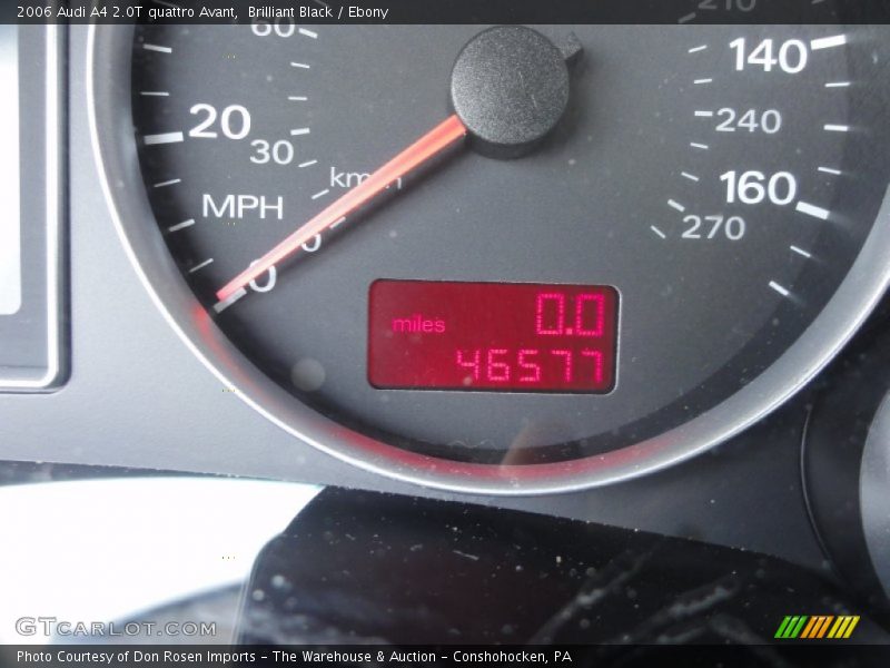 Brilliant Black / Ebony 2006 Audi A4 2.0T quattro Avant