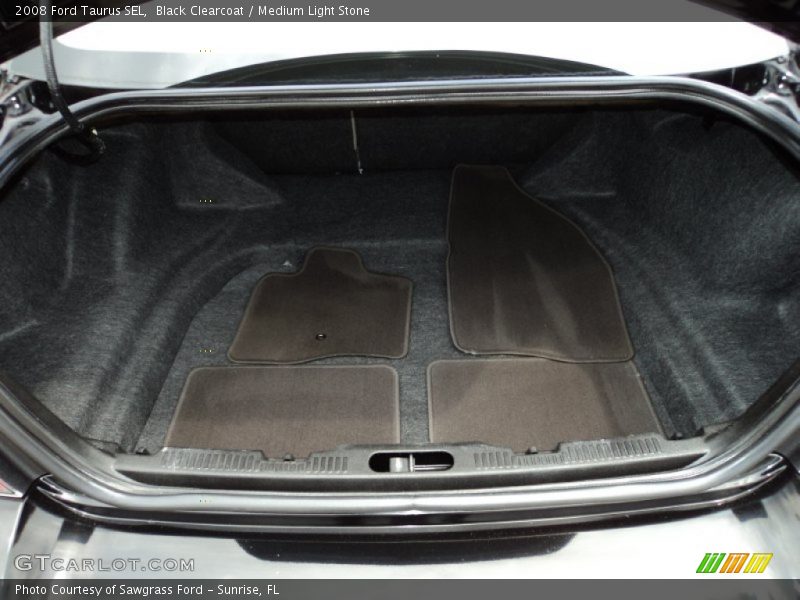Black Clearcoat / Medium Light Stone 2008 Ford Taurus SEL