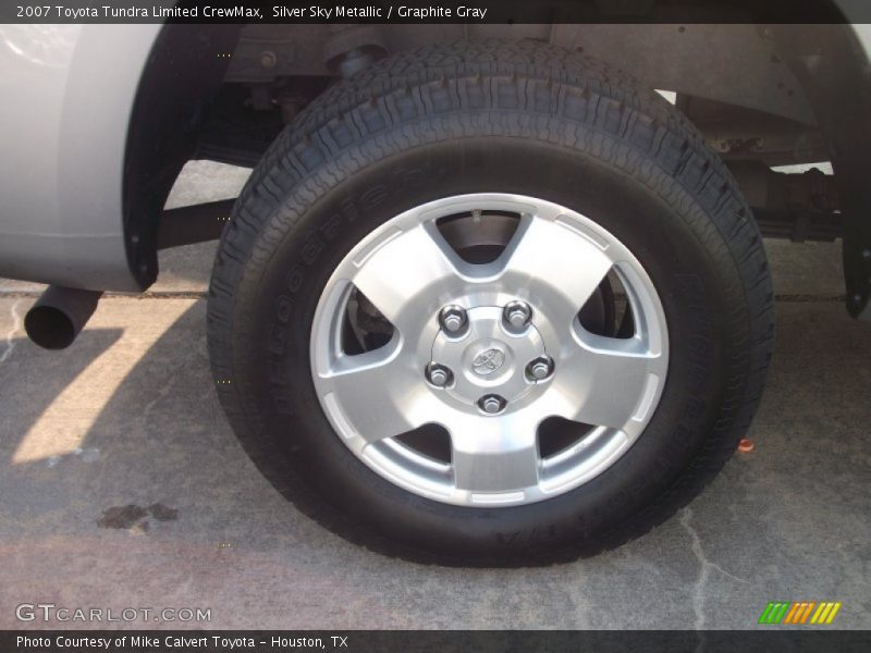 Silver Sky Metallic / Graphite Gray 2007 Toyota Tundra Limited CrewMax