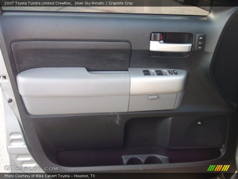 Silver Sky Metallic / Graphite Gray 2007 Toyota Tundra Limited CrewMax