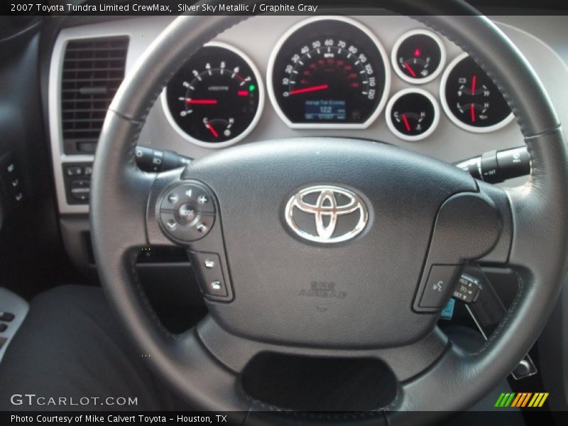 Silver Sky Metallic / Graphite Gray 2007 Toyota Tundra Limited CrewMax