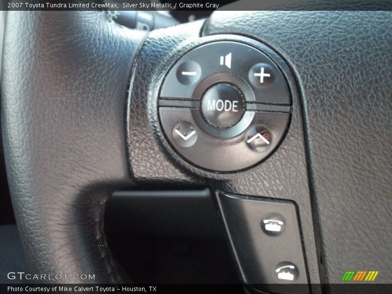Silver Sky Metallic / Graphite Gray 2007 Toyota Tundra Limited CrewMax