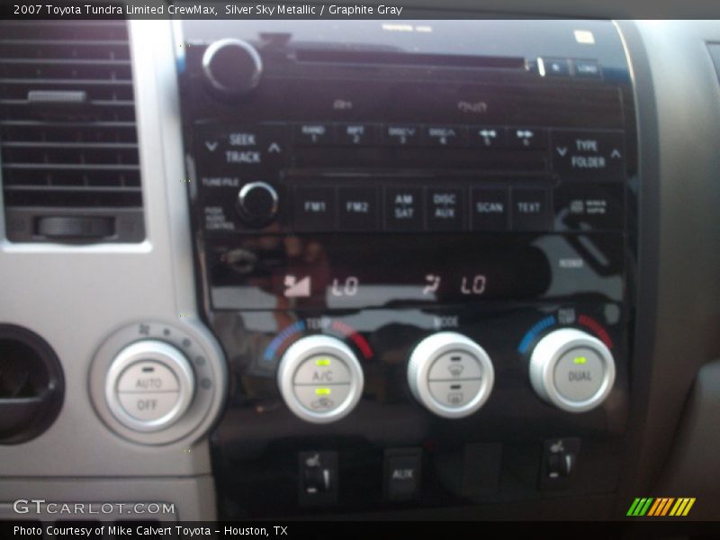 Silver Sky Metallic / Graphite Gray 2007 Toyota Tundra Limited CrewMax