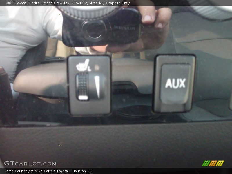 Silver Sky Metallic / Graphite Gray 2007 Toyota Tundra Limited CrewMax