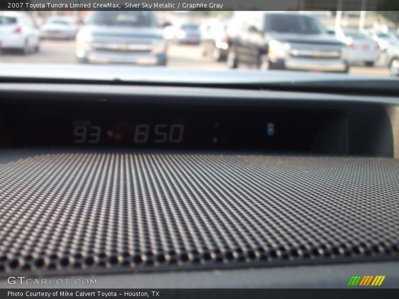 Silver Sky Metallic / Graphite Gray 2007 Toyota Tundra Limited CrewMax