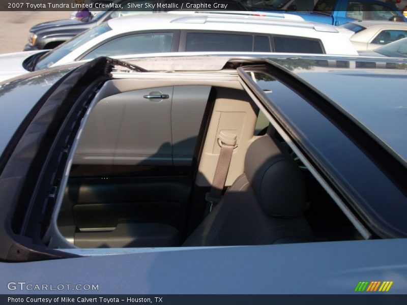 Silver Sky Metallic / Graphite Gray 2007 Toyota Tundra Limited CrewMax