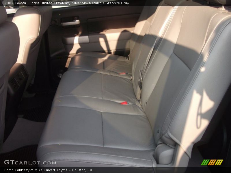Silver Sky Metallic / Graphite Gray 2007 Toyota Tundra Limited CrewMax