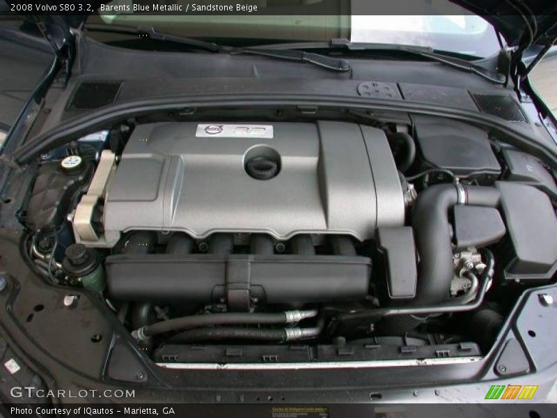 Barents Blue Metallic / Sandstone Beige 2008 Volvo S80 3.2