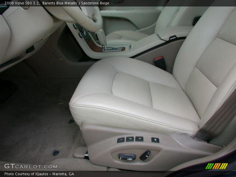 Barents Blue Metallic / Sandstone Beige 2008 Volvo S80 3.2
