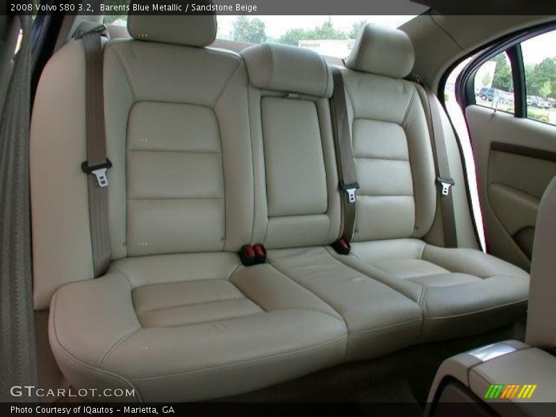 Barents Blue Metallic / Sandstone Beige 2008 Volvo S80 3.2