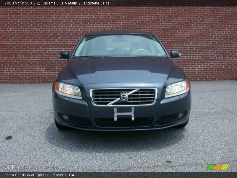 Barents Blue Metallic / Sandstone Beige 2008 Volvo S80 3.2
