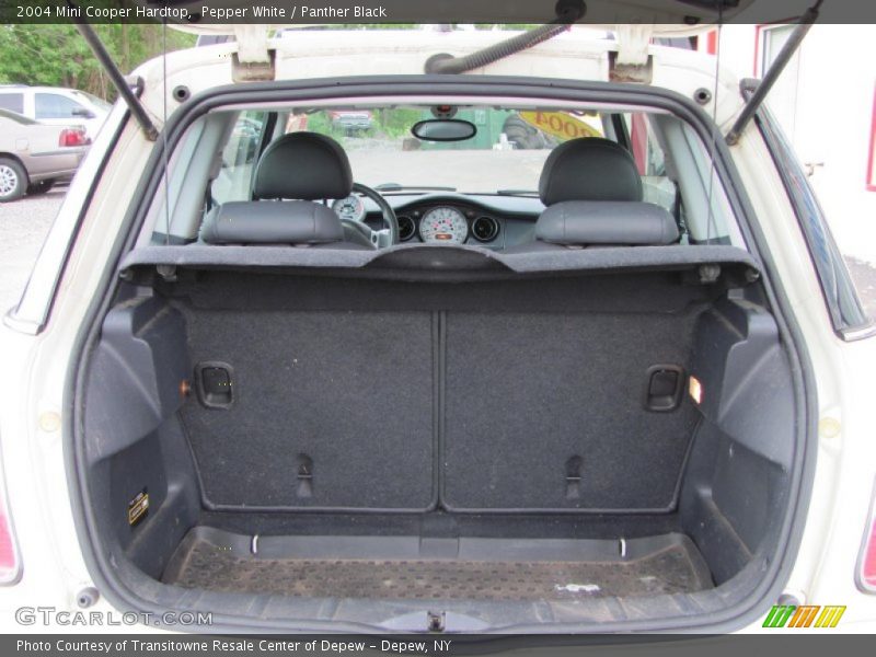 Pepper White / Panther Black 2004 Mini Cooper Hardtop
