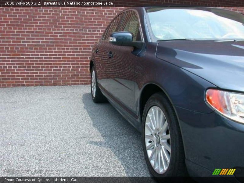 Barents Blue Metallic / Sandstone Beige 2008 Volvo S80 3.2