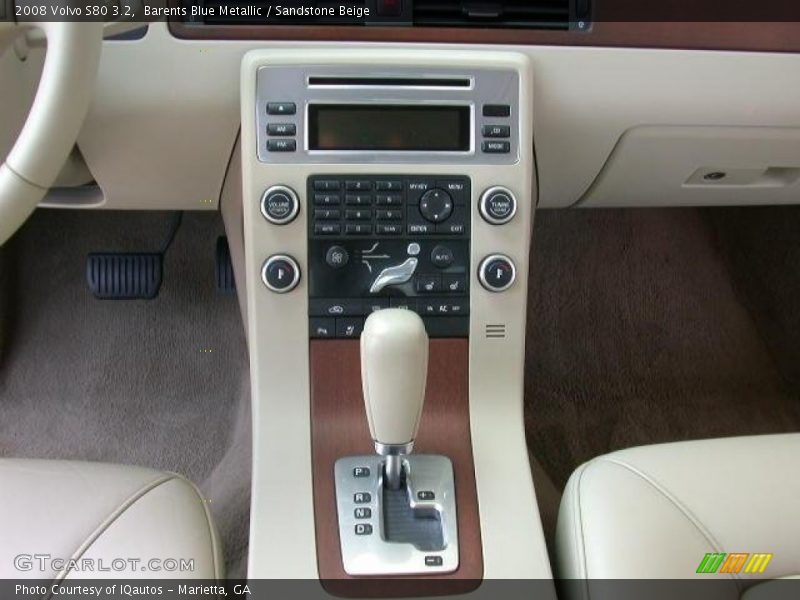 Barents Blue Metallic / Sandstone Beige 2008 Volvo S80 3.2