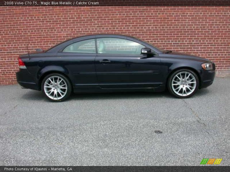 Magic Blue Metallic / Calcite Cream 2008 Volvo C70 T5
