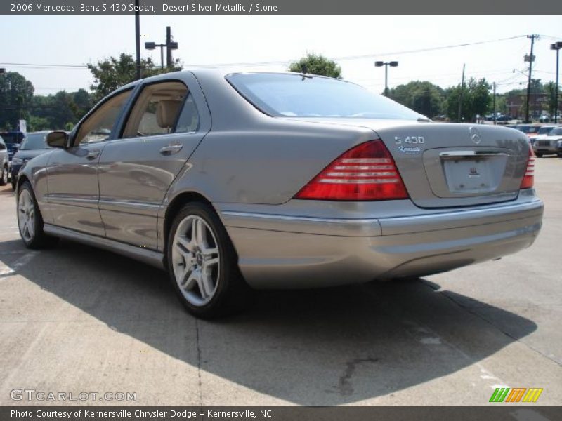 Desert Silver Metallic / Stone 2006 Mercedes-Benz S 430 Sedan