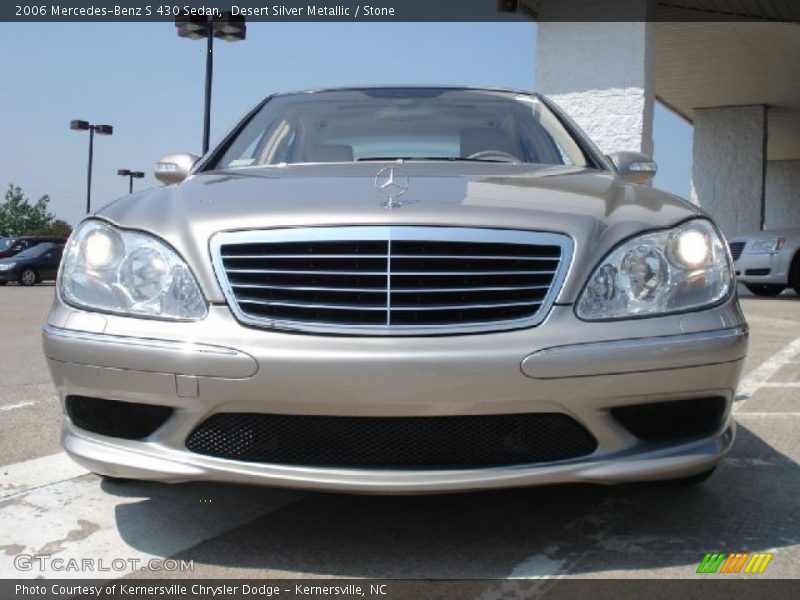 Desert Silver Metallic / Stone 2006 Mercedes-Benz S 430 Sedan