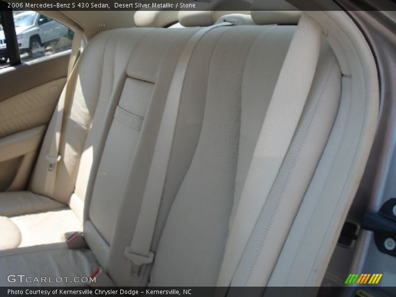 Desert Silver Metallic / Stone 2006 Mercedes-Benz S 430 Sedan