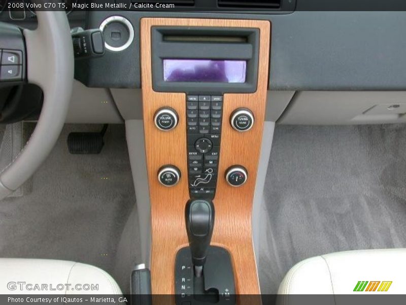 Magic Blue Metallic / Calcite Cream 2008 Volvo C70 T5