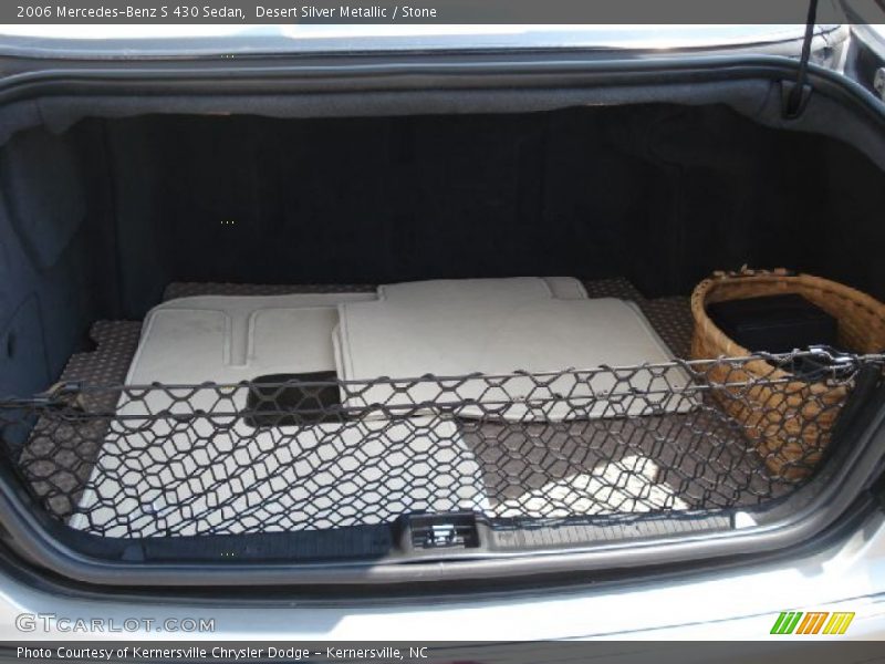 Desert Silver Metallic / Stone 2006 Mercedes-Benz S 430 Sedan