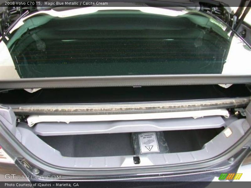 Magic Blue Metallic / Calcite Cream 2008 Volvo C70 T5