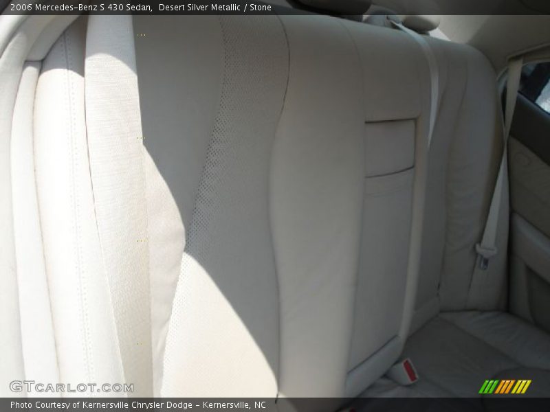 Desert Silver Metallic / Stone 2006 Mercedes-Benz S 430 Sedan