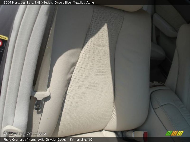Desert Silver Metallic / Stone 2006 Mercedes-Benz S 430 Sedan