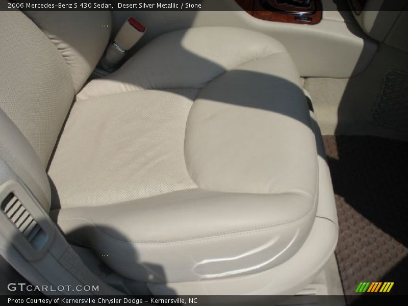 Desert Silver Metallic / Stone 2006 Mercedes-Benz S 430 Sedan