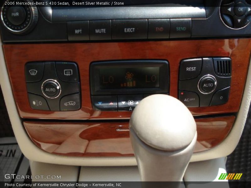 Desert Silver Metallic / Stone 2006 Mercedes-Benz S 430 Sedan