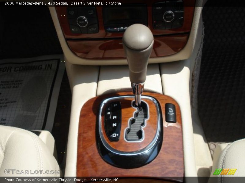 Desert Silver Metallic / Stone 2006 Mercedes-Benz S 430 Sedan