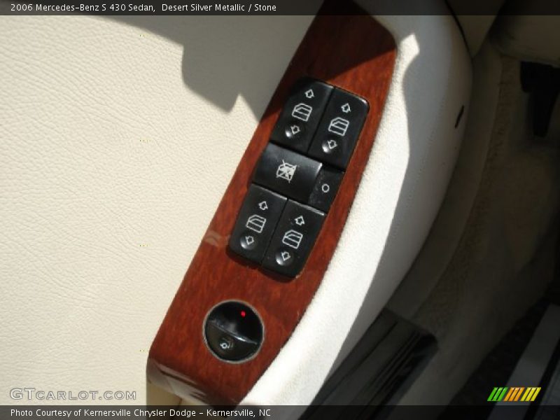Desert Silver Metallic / Stone 2006 Mercedes-Benz S 430 Sedan