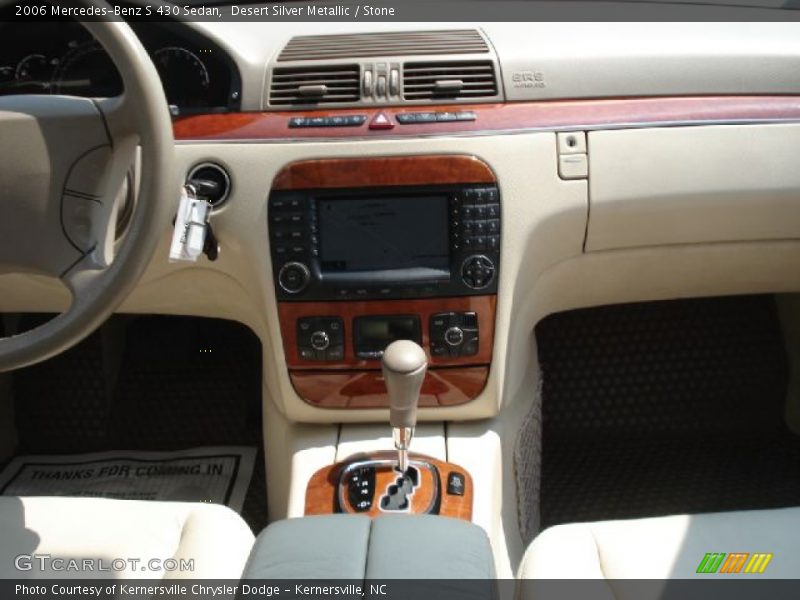 Desert Silver Metallic / Stone 2006 Mercedes-Benz S 430 Sedan