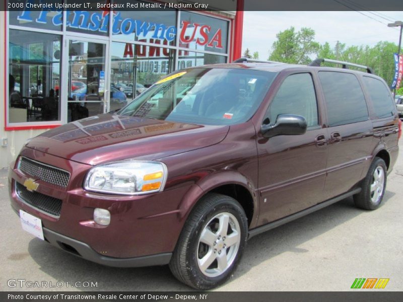 Bordeaux Red Metallic / Medium Gray 2008 Chevrolet Uplander LT
