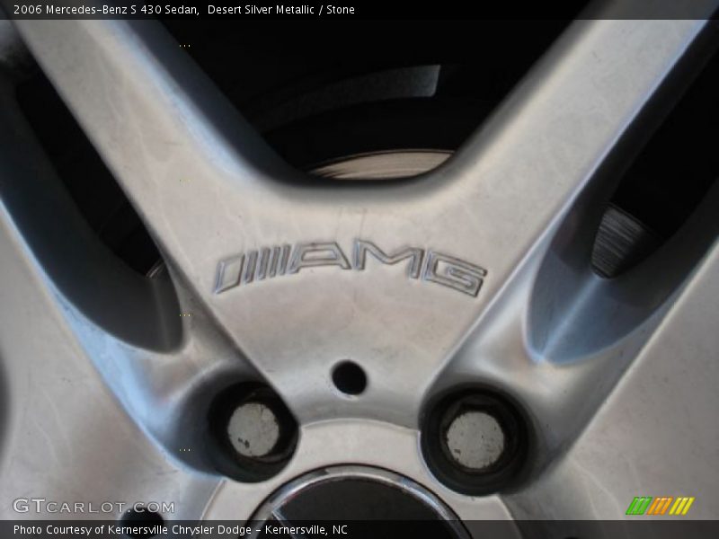 Desert Silver Metallic / Stone 2006 Mercedes-Benz S 430 Sedan